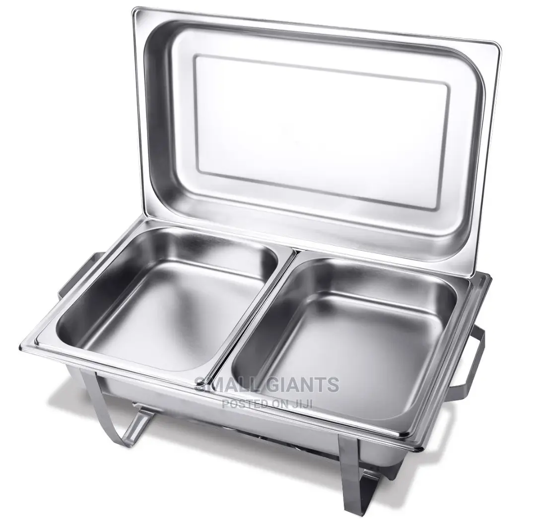 Stainless Steel Double Compartment Chafing Dishes