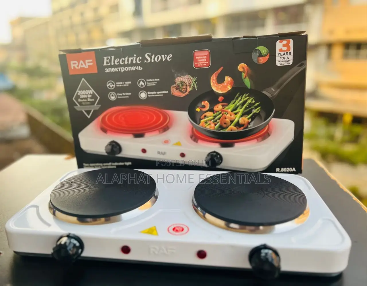 Raf Double Hot Plate