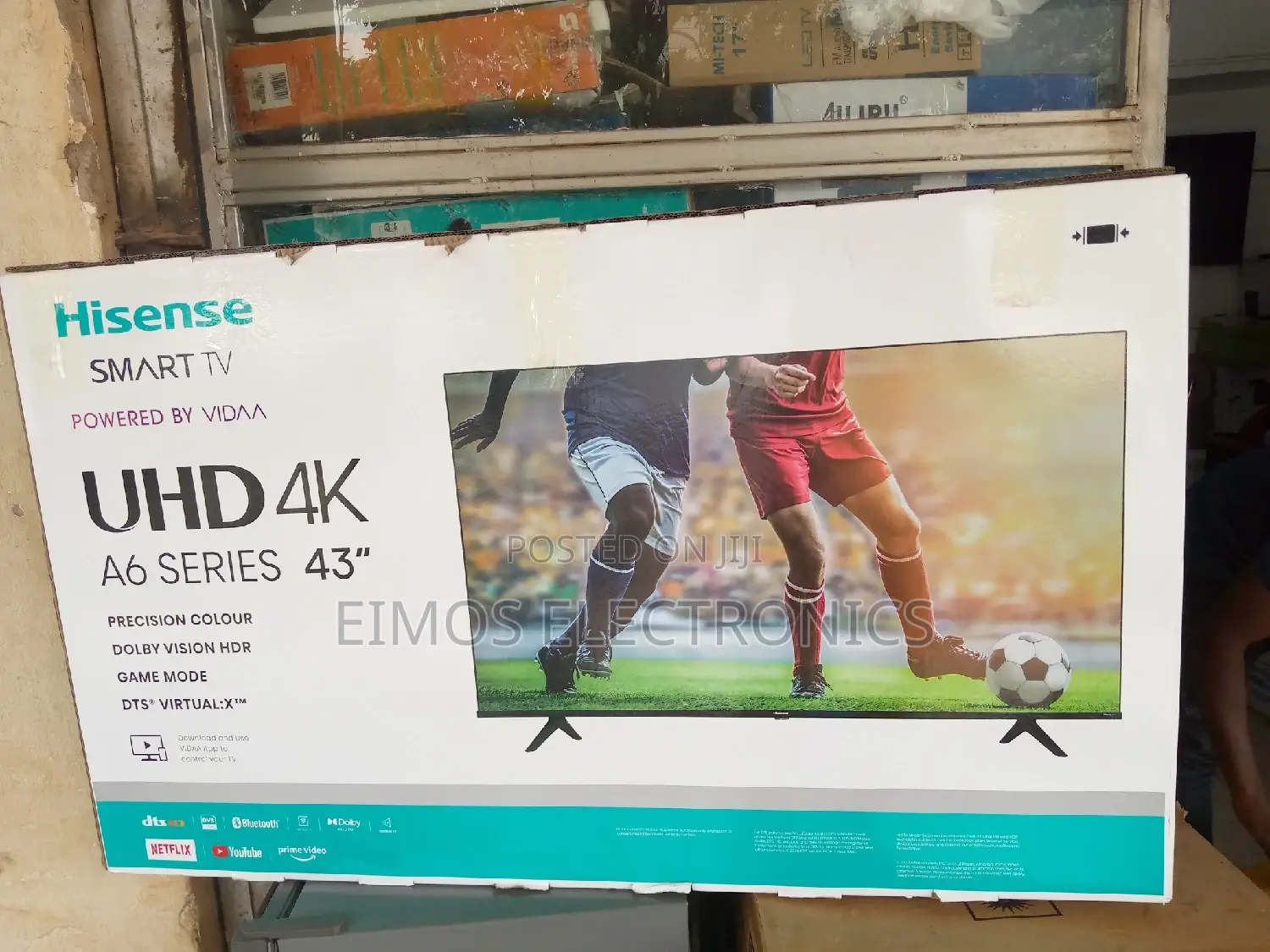 43" Smart Hisense UHD TV