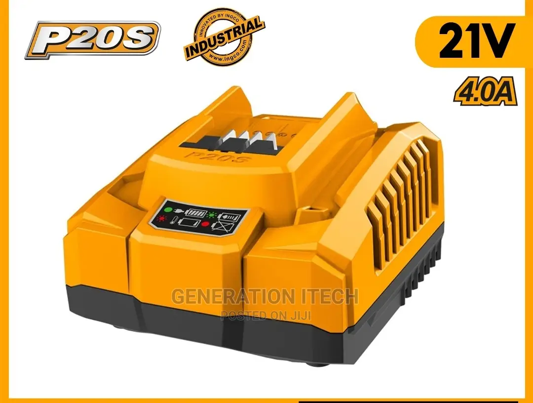 INGCO Fast Intelligent Charger 21V 4A Battery Charge