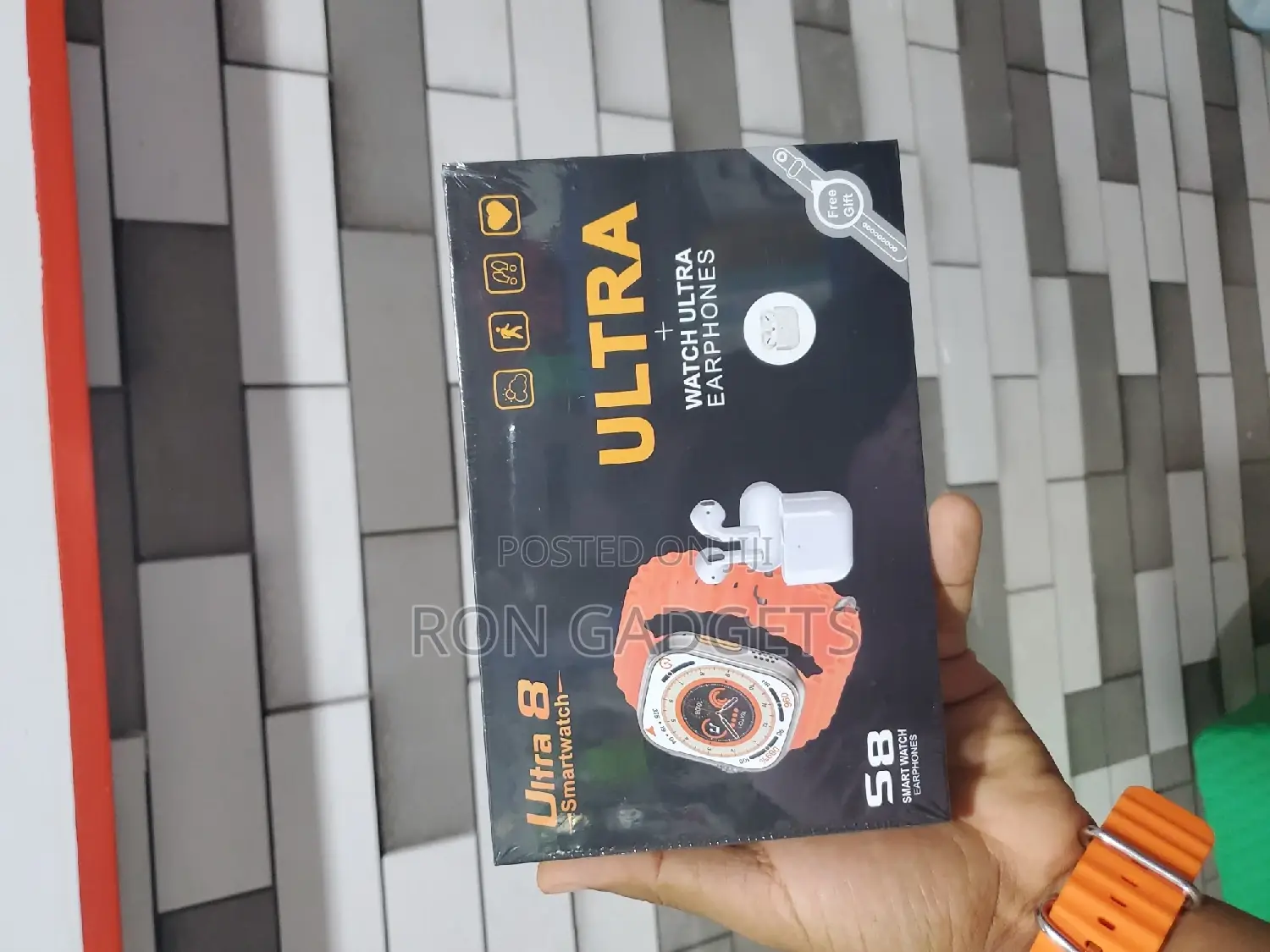 Ultra 8 Smartwatch With Airpods