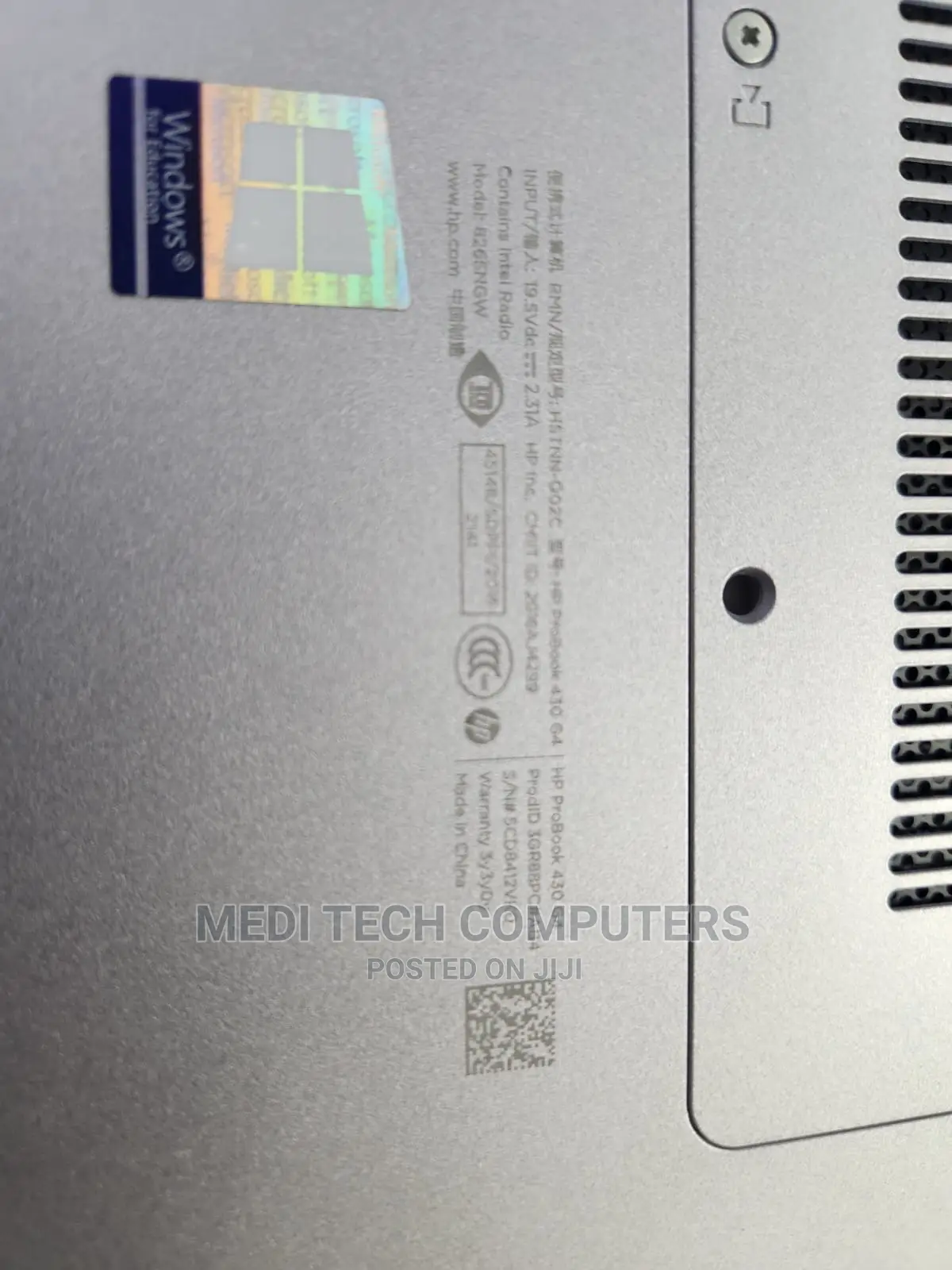 Laptop HP ProBook 430 G4 8GB Intel Core I5 SSD 256GB