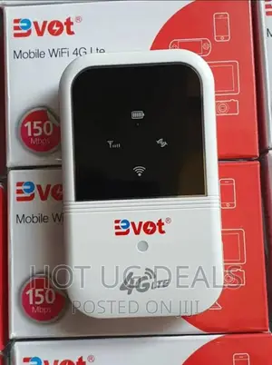 Photo - BVOT 4g/Lte Portable Mifi Router-Open to All Networks