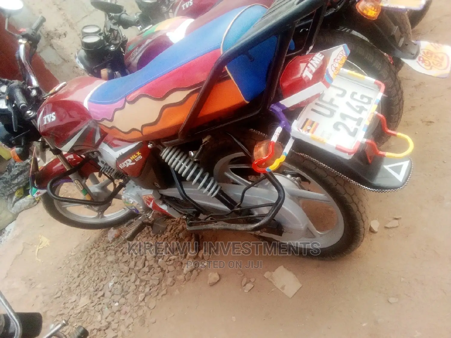 TVS Apache 180 RTR 2019 Red
