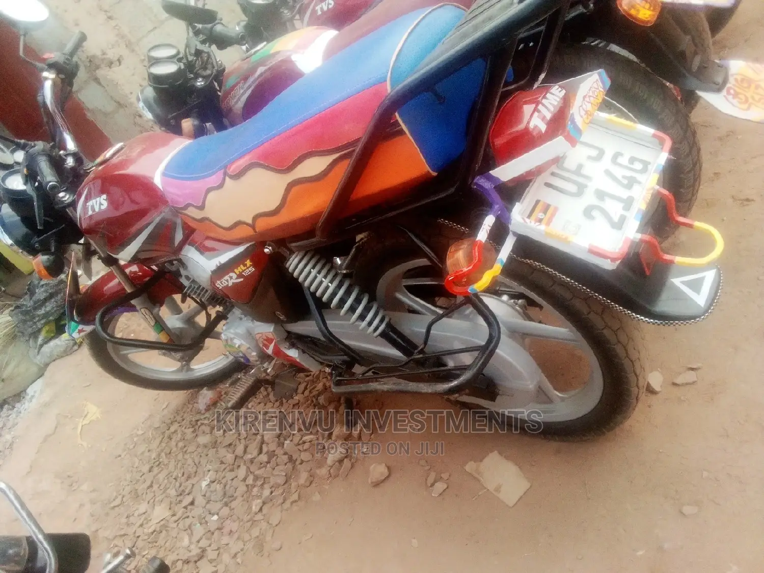 TVS Apache 180 RTR 2019 Red