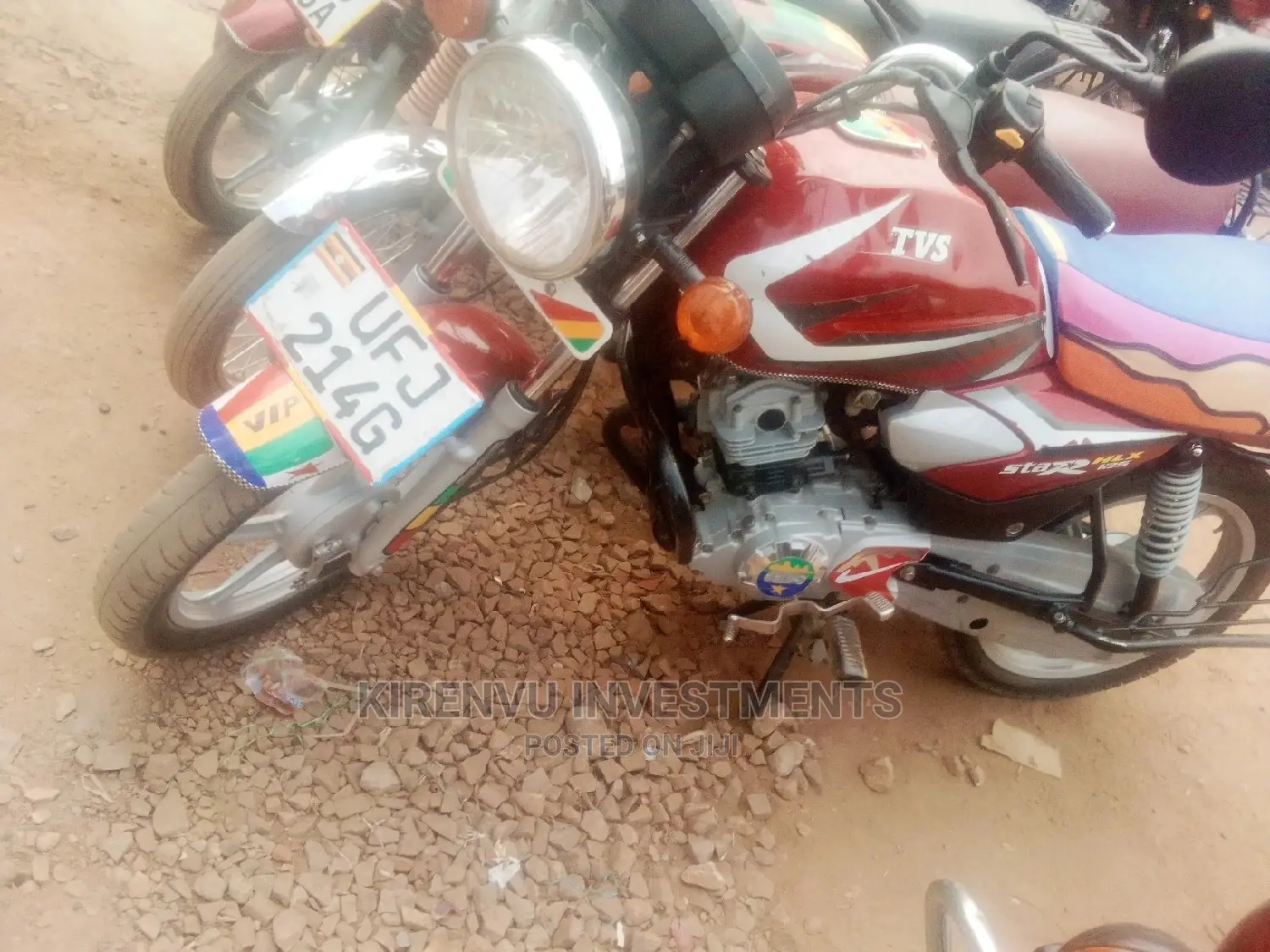 TVS Apache 180 RTR 2019 Red