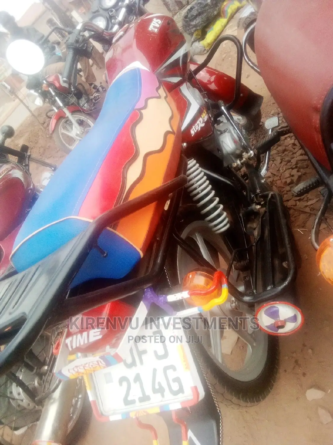 TVS Apache 180 RTR 2019 Red
