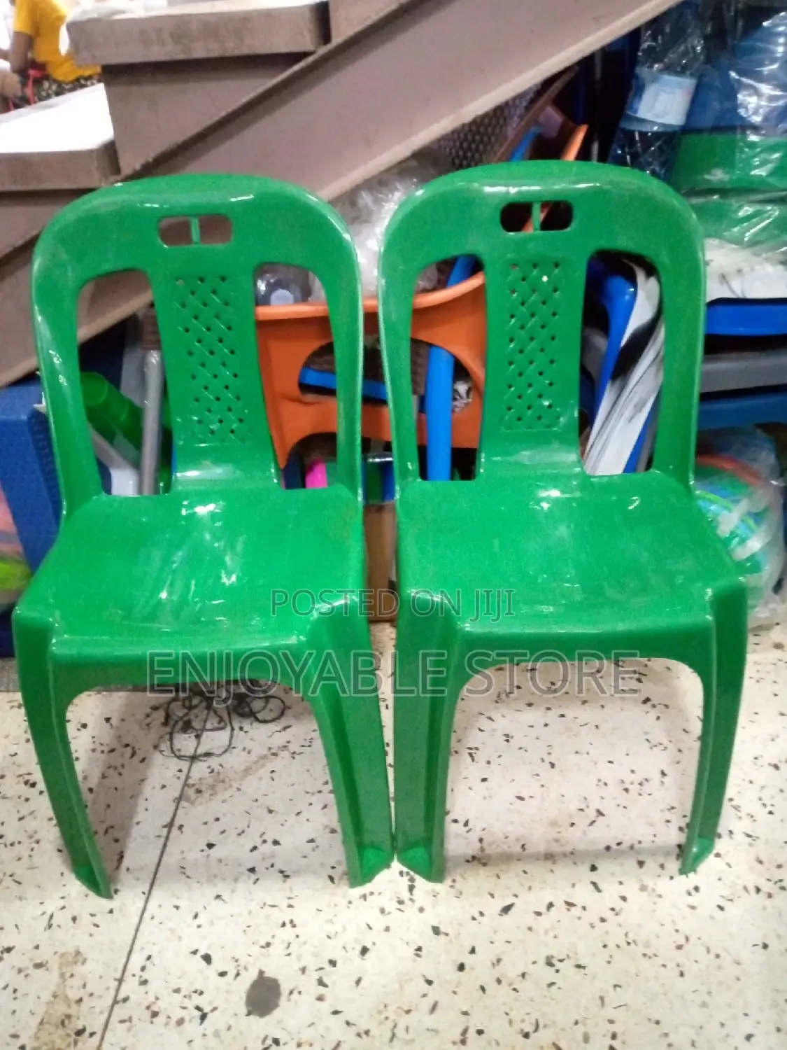 Armless Plastic Chairs