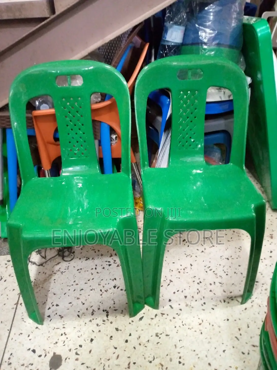Armless Plastic Chairs
