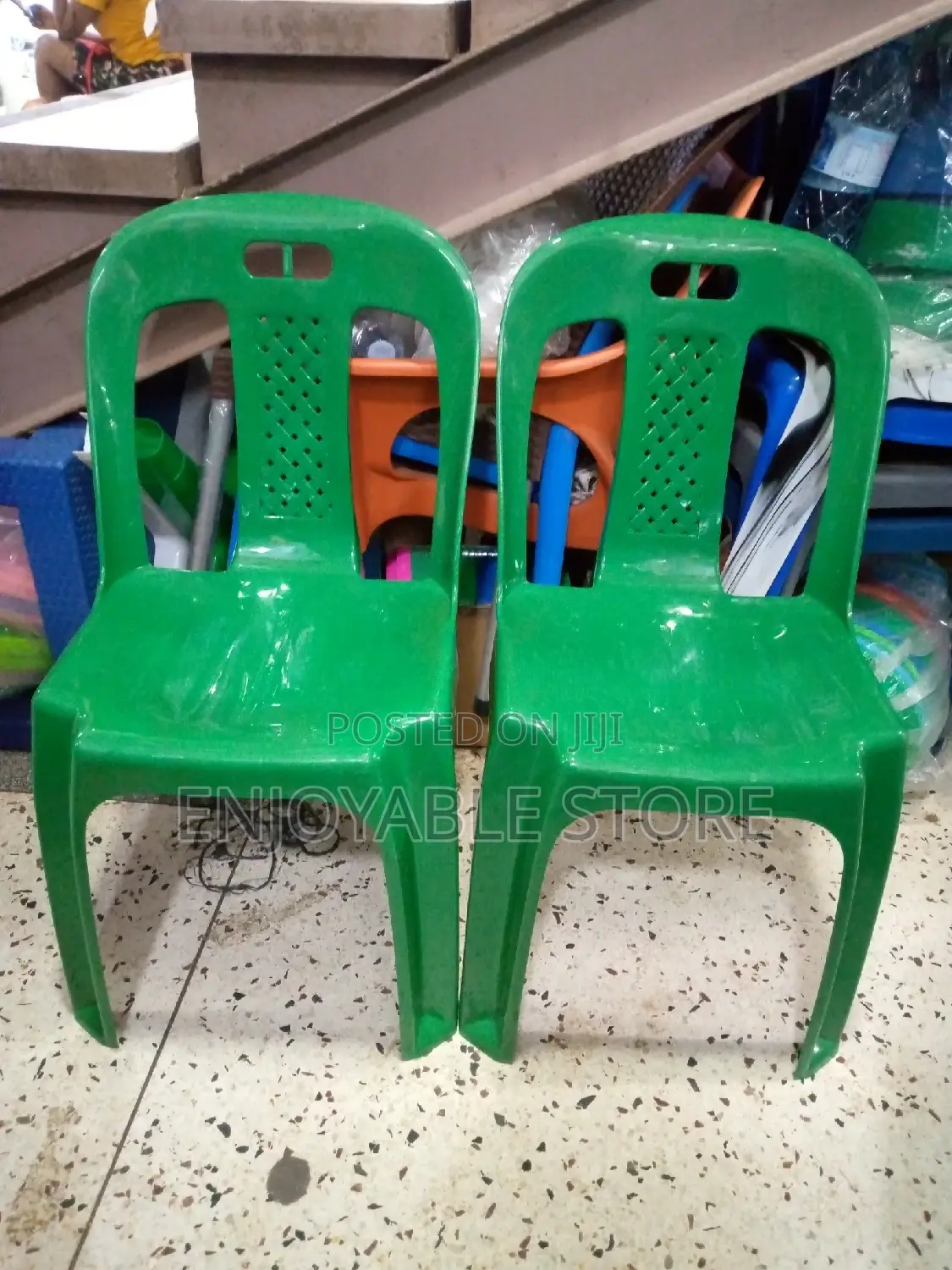 Armless Plastic Chairs