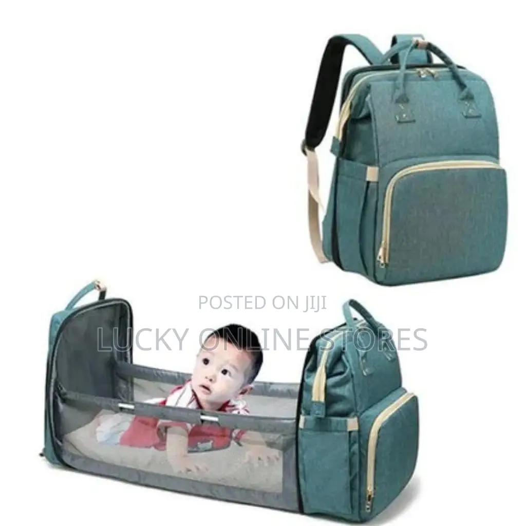 Portable Foldable Diaper Bag and Bed