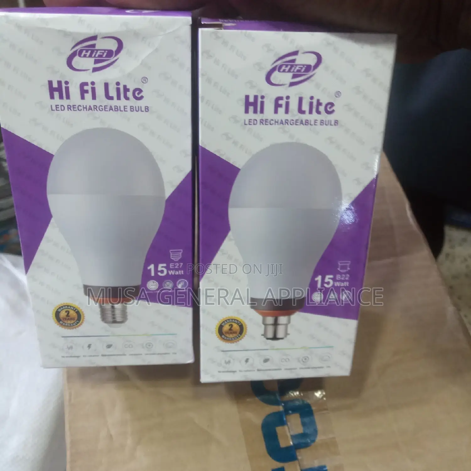 Led Rechargeable Bulb 15w