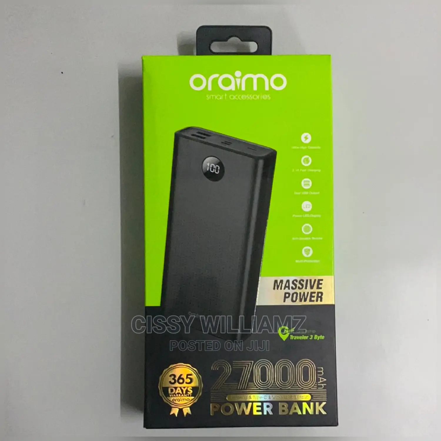 Oraimo Power Banks/Oraimo Power Bank/27000mah Power Bank
