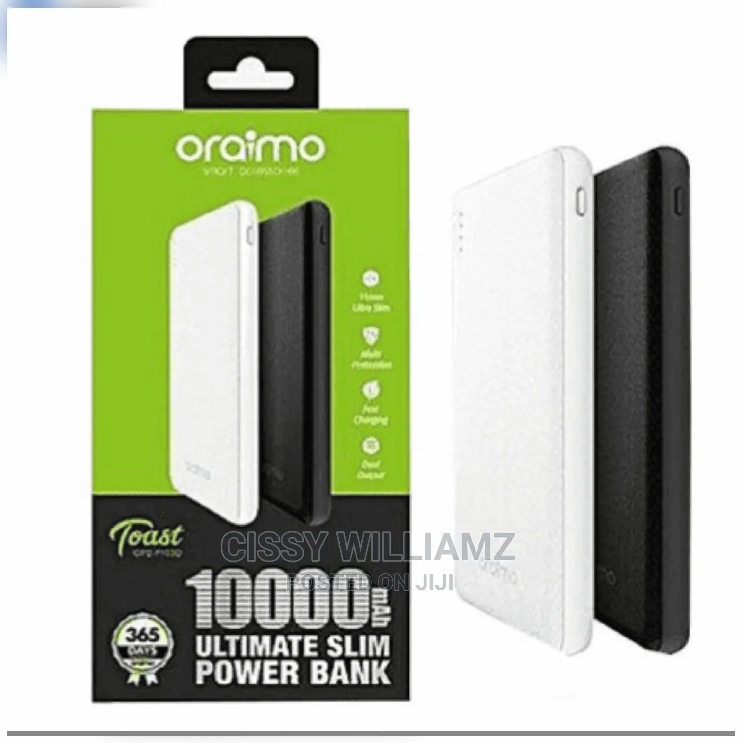 Oraimo 10000mah Power Bank/Original Power Bank/ Power Bank