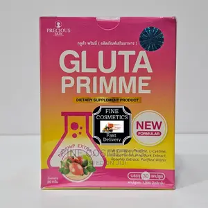 Gluta Primme Skin Whitening Capsules With Acorbic Vitamin C