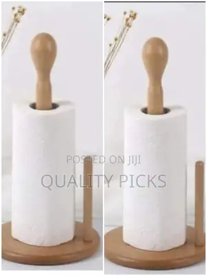 Wooden Toilet Paper Holder