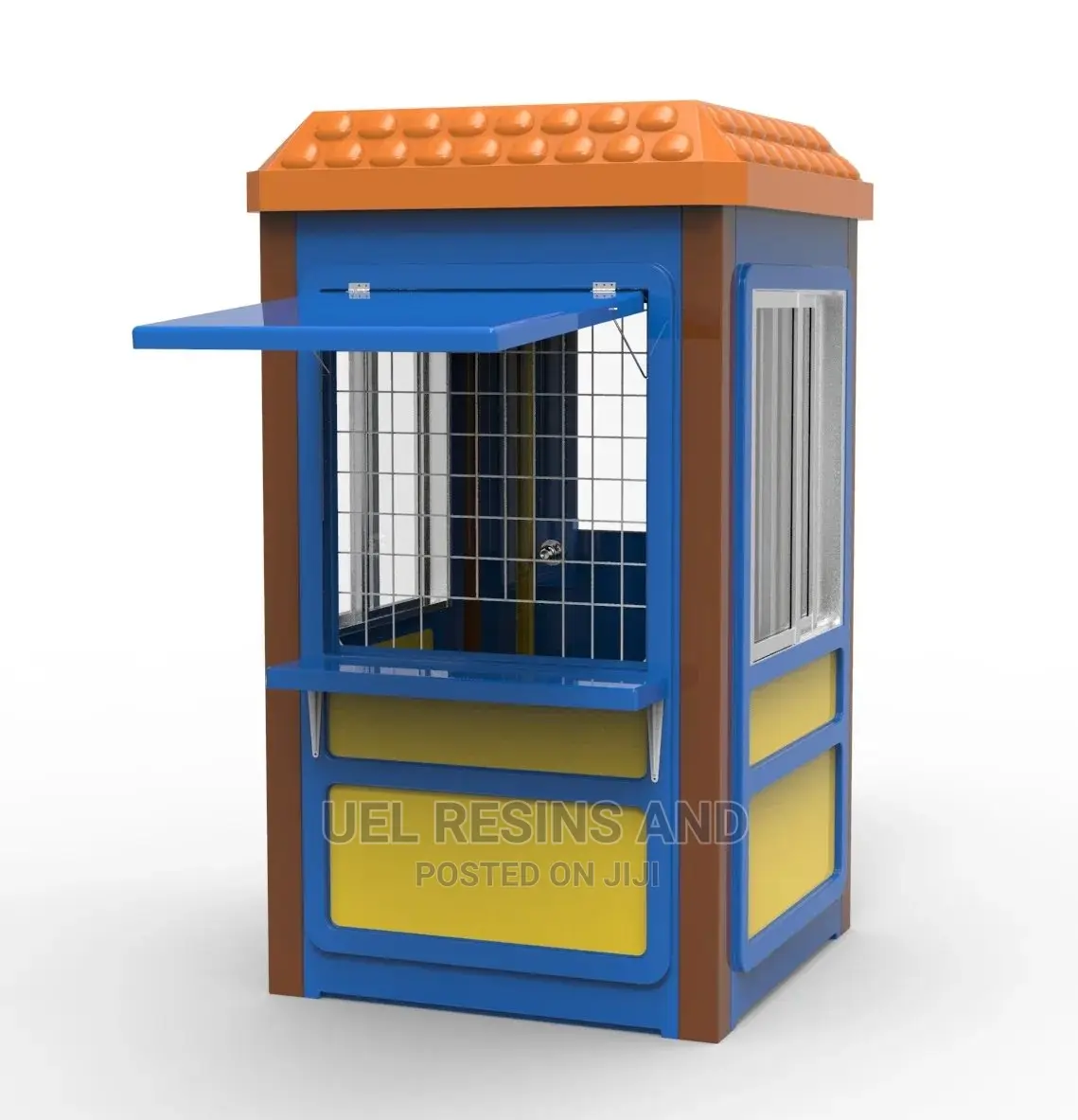 Outdoor Fiberglass Demountable Mobile Kiosk