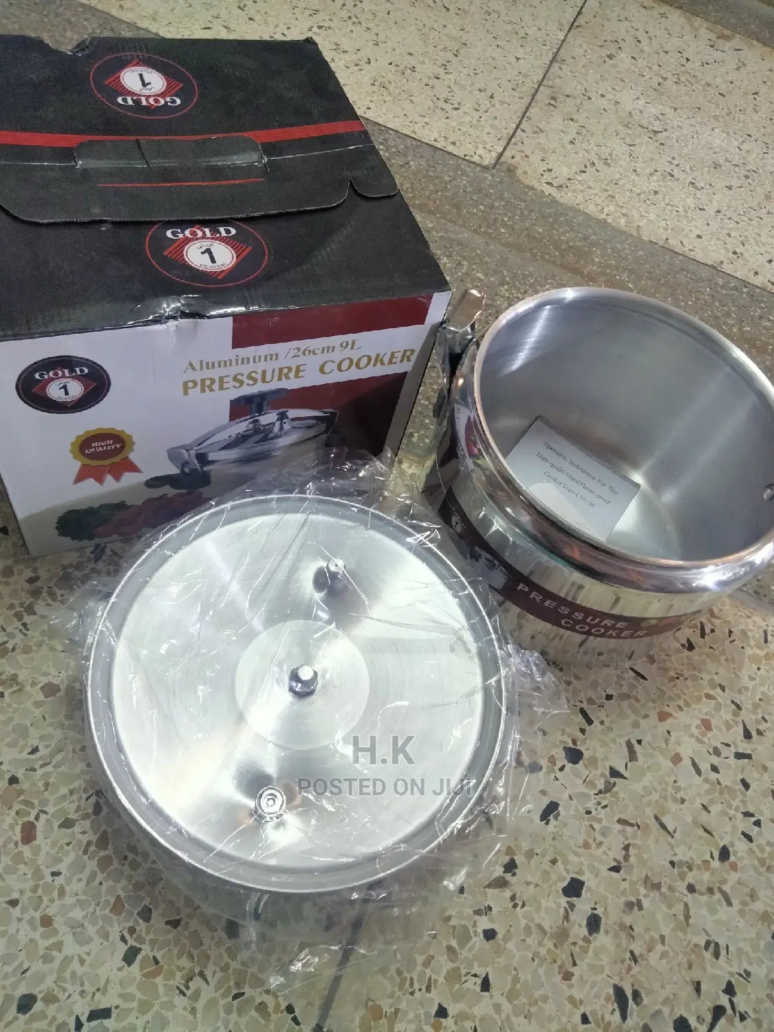 9L Gold Pressure Cooker