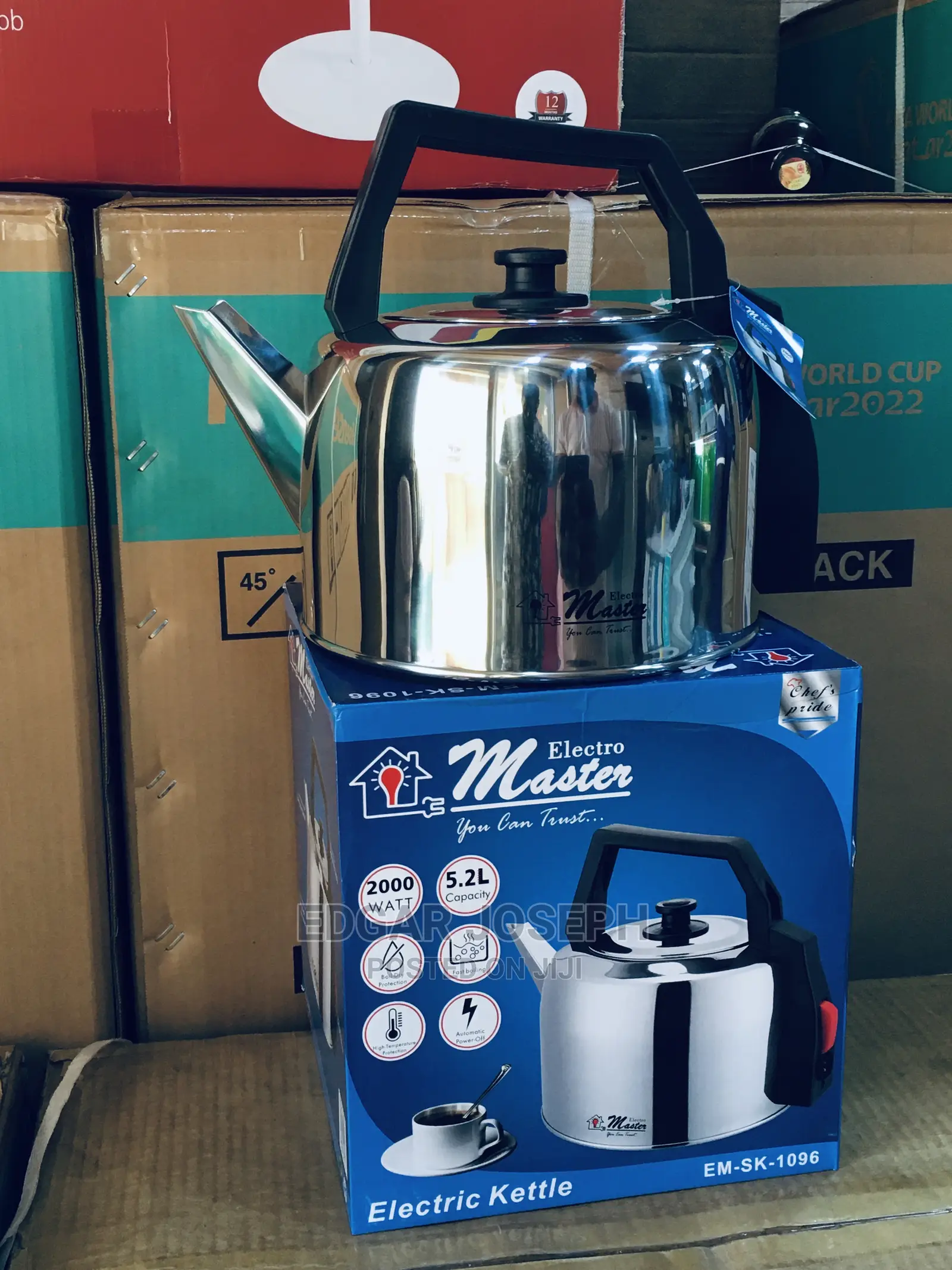 Electric Master Kettle 5L Brand New