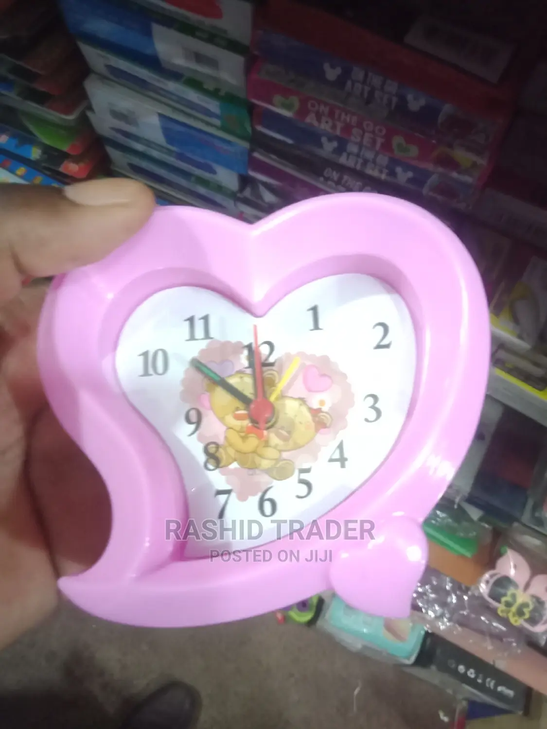 Heart Table Clock