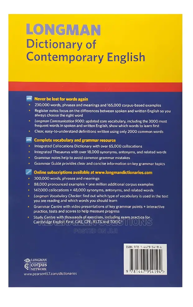 語学+参考書 LONGMAN DICTIONARY OF CONTEMPORARY ENGLISH (5E): PAPER Longman Dictionary of Contemporary English: Longman