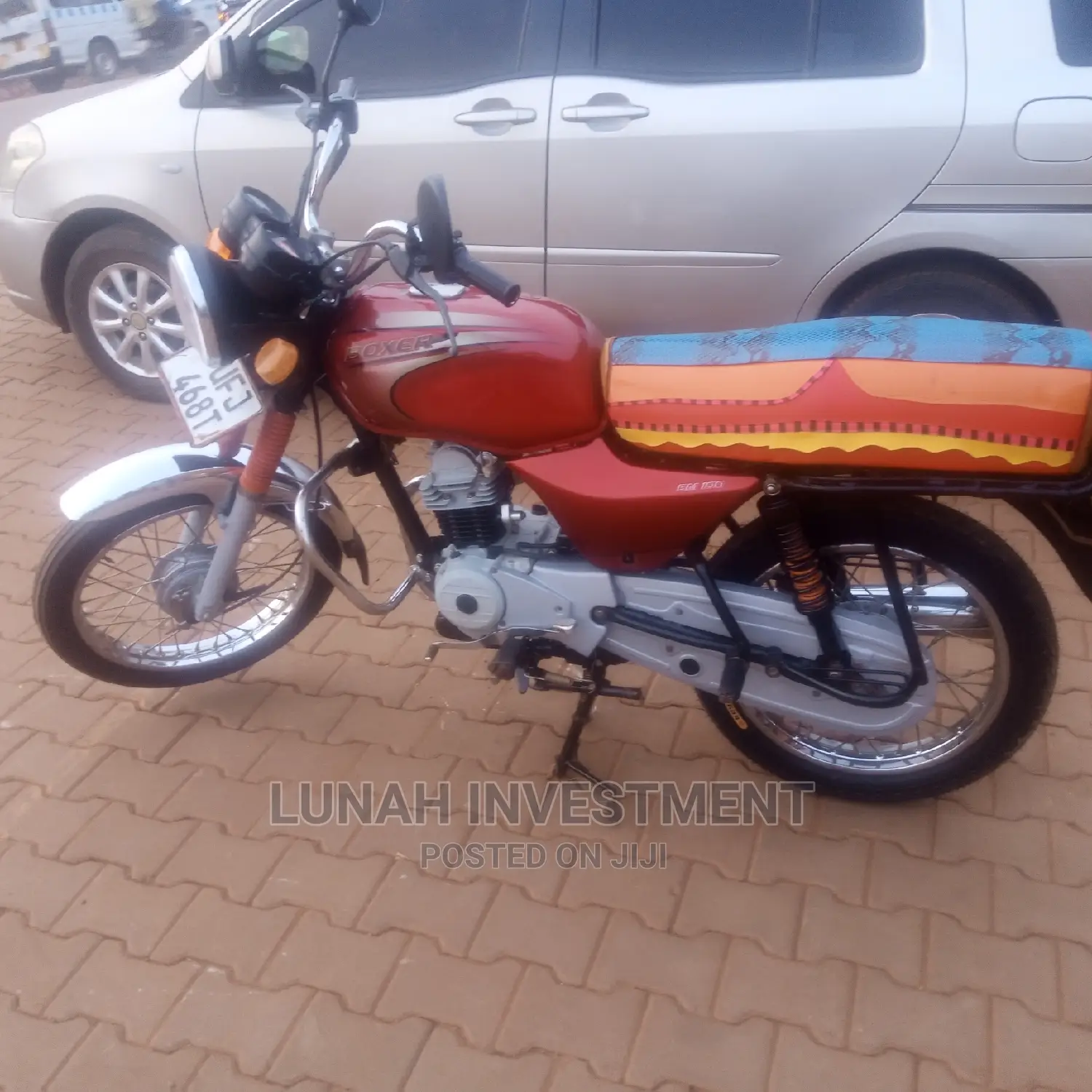 New Bajaj Boxer 2022 Red