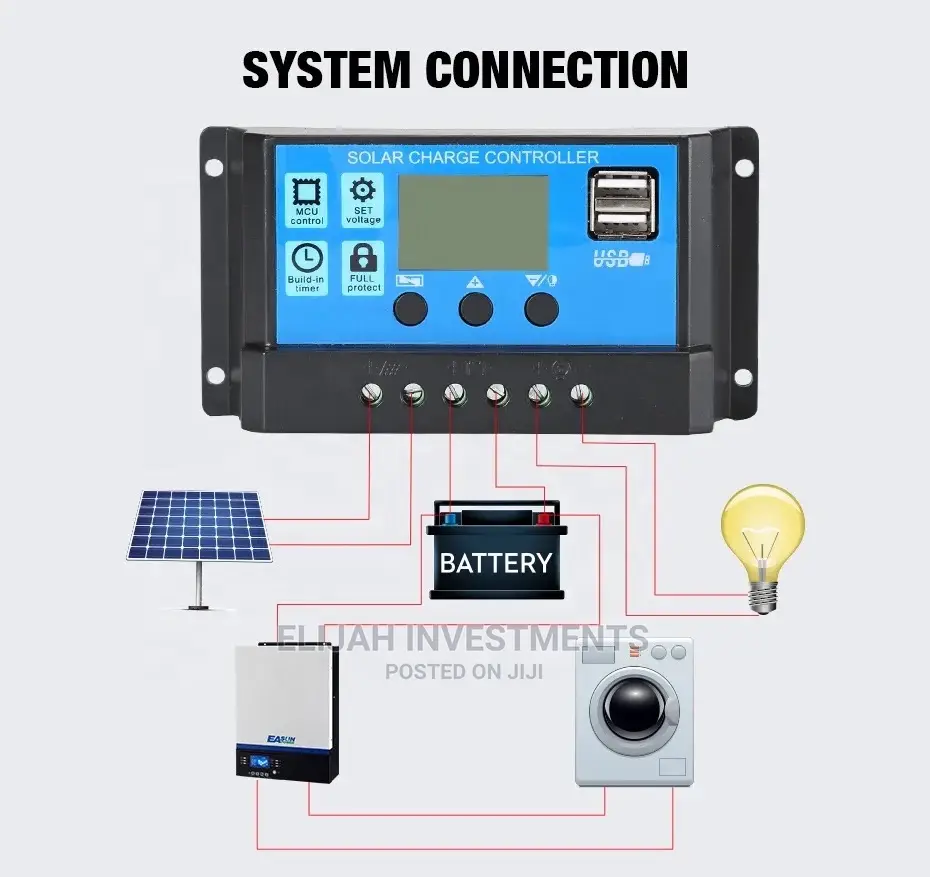 12v, 24v, 20ah, 30ah Solar Charge Controller