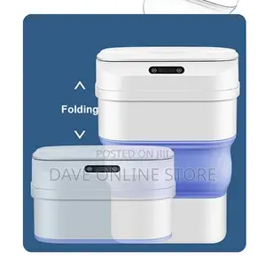 Smart Sensor Folding Trash Can Dustbin