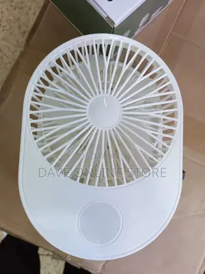 Folding Rechargeable Fan With Light.