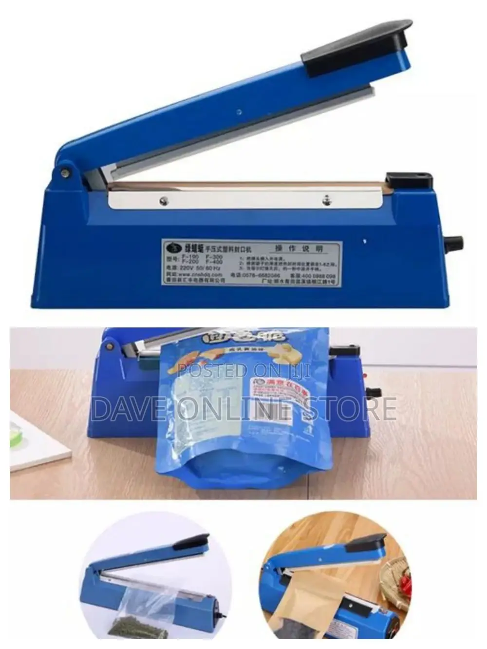 Plastic Bags Impulse Heat Sealing Machine-