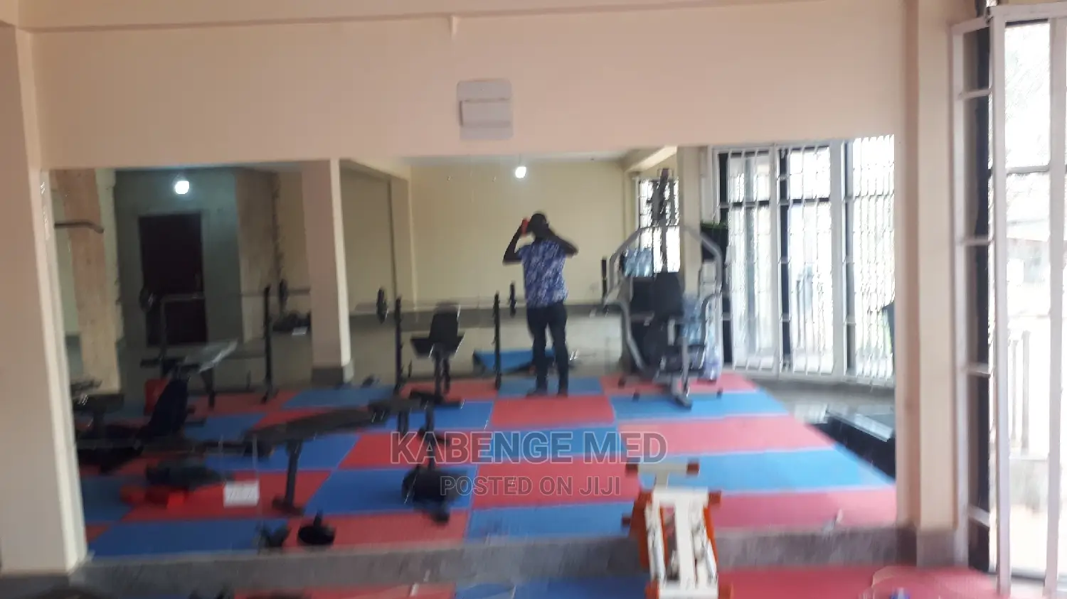 Gym Mirror Fixing