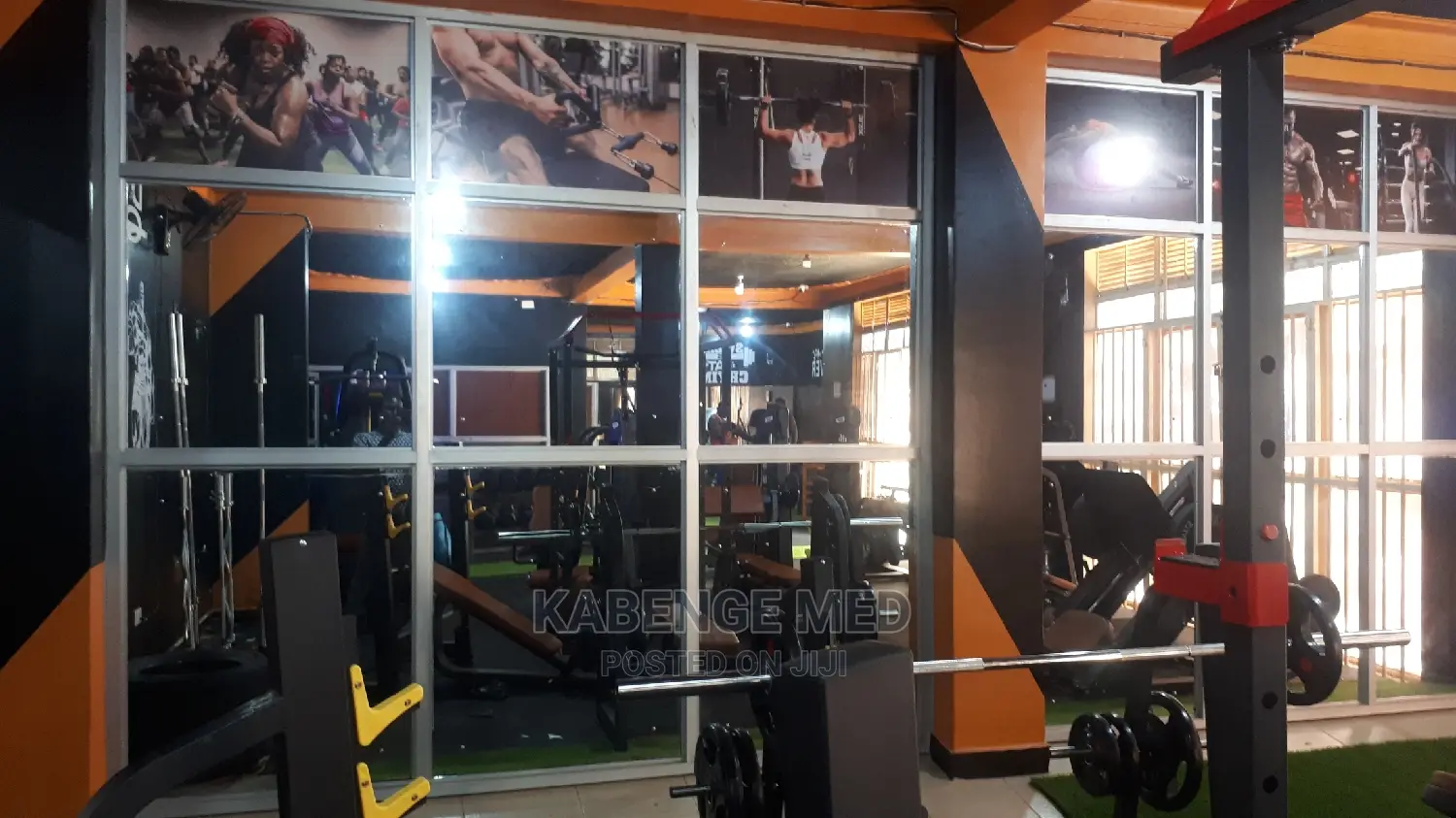 Gym Mirror Fixing
