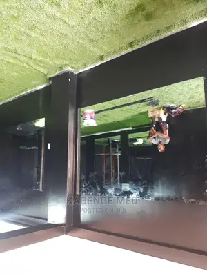 Gym Mirror Fixing