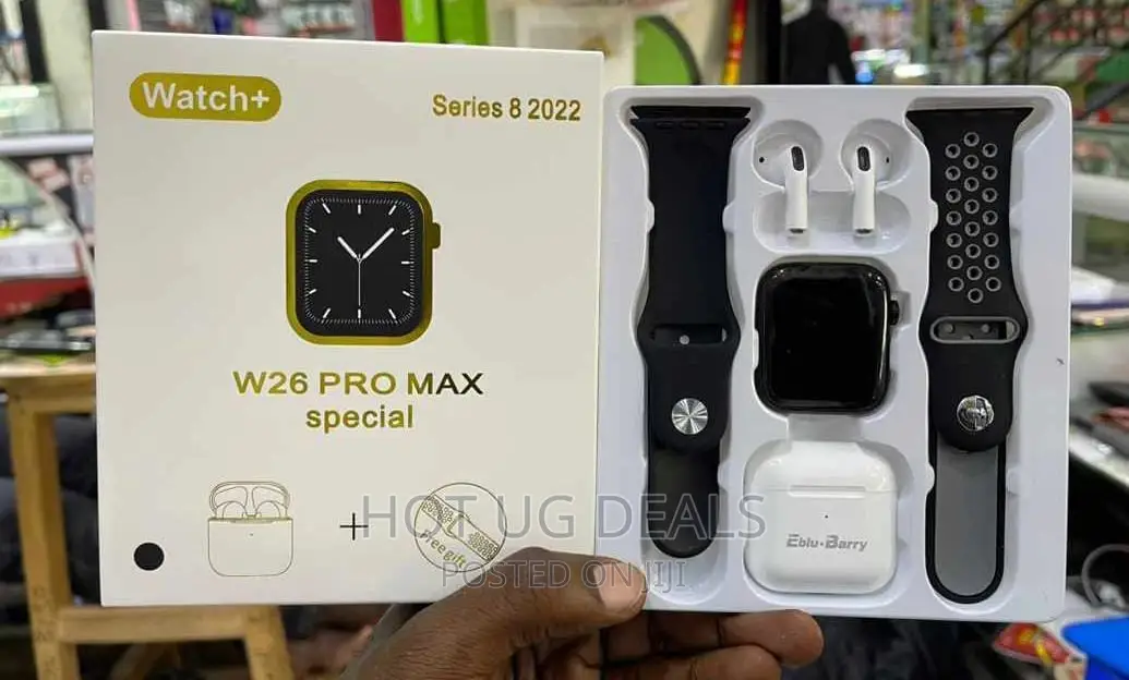 T55 Smart Watch Series 6 With Free Earbud