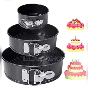 3pcs Round Cake Mould