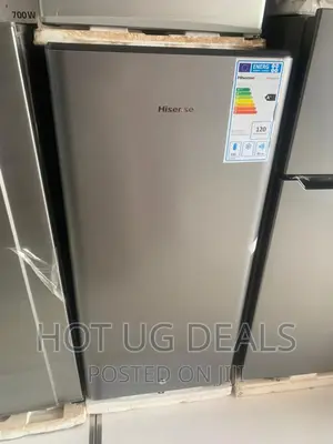 195l Hisense Single Door Fridge -silver