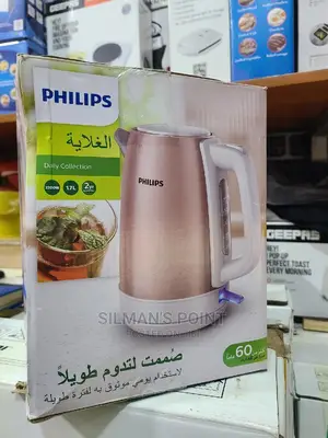 PHILIPS Stainless Steel Kettle Pink and White