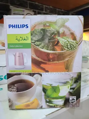 PHILIPS Stainless Steel Kettle Pink and White