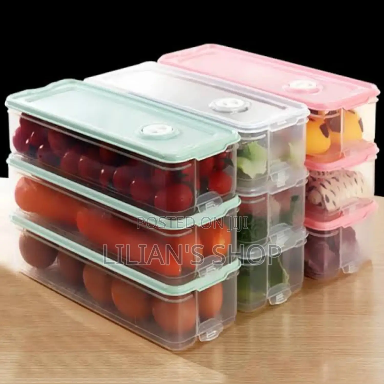 Plastic Storage Refrigerator Container