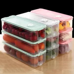 Photo - Plastic Storage Refrigerator Container