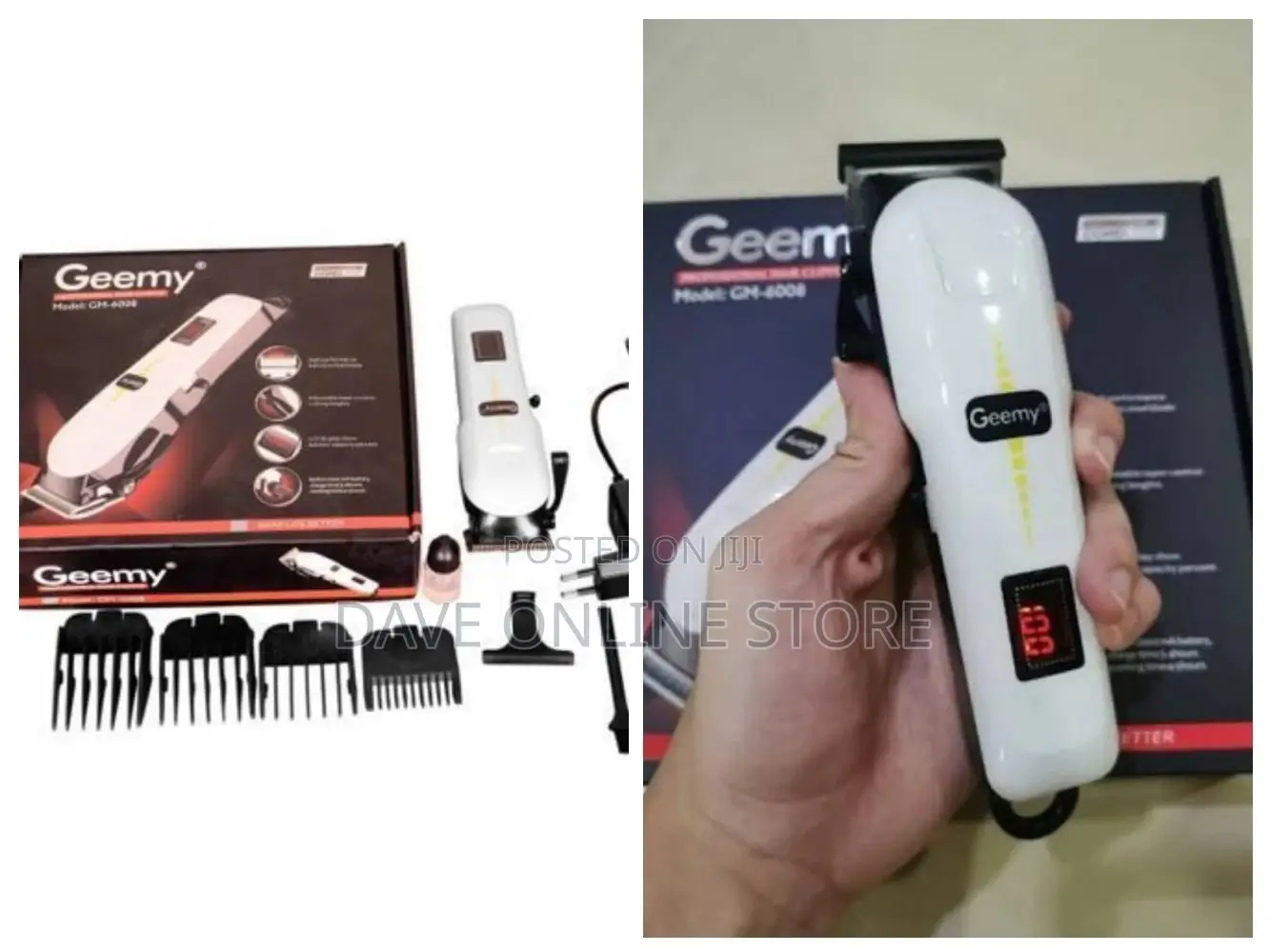 Geemy Rechargeable Cordless Shaving Machine -