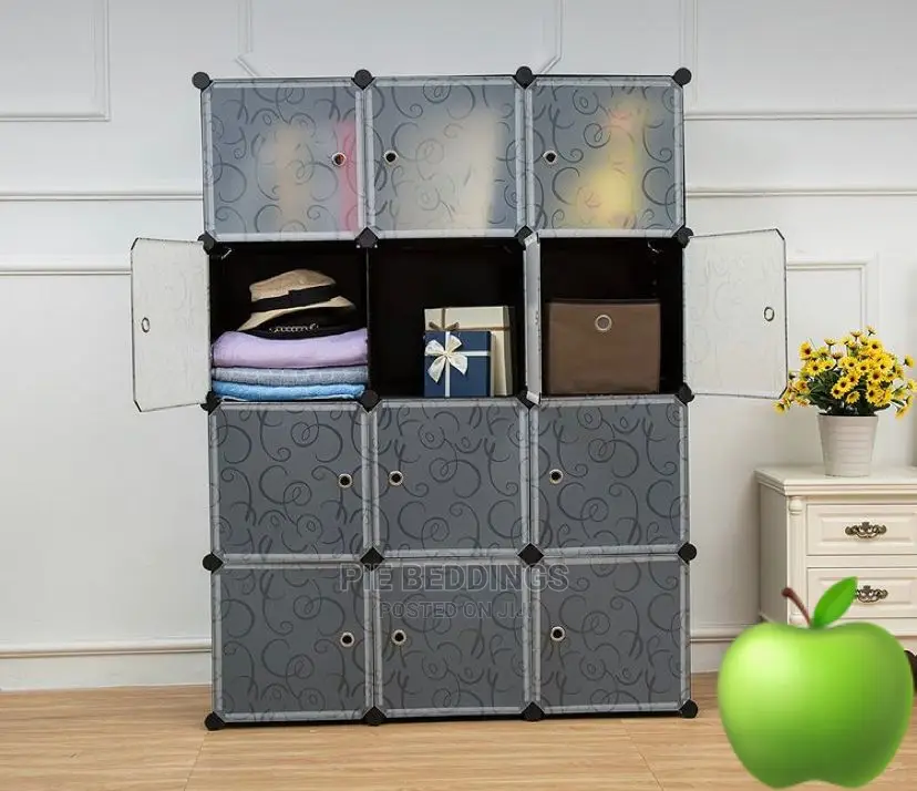 3 Column Plastic Closets