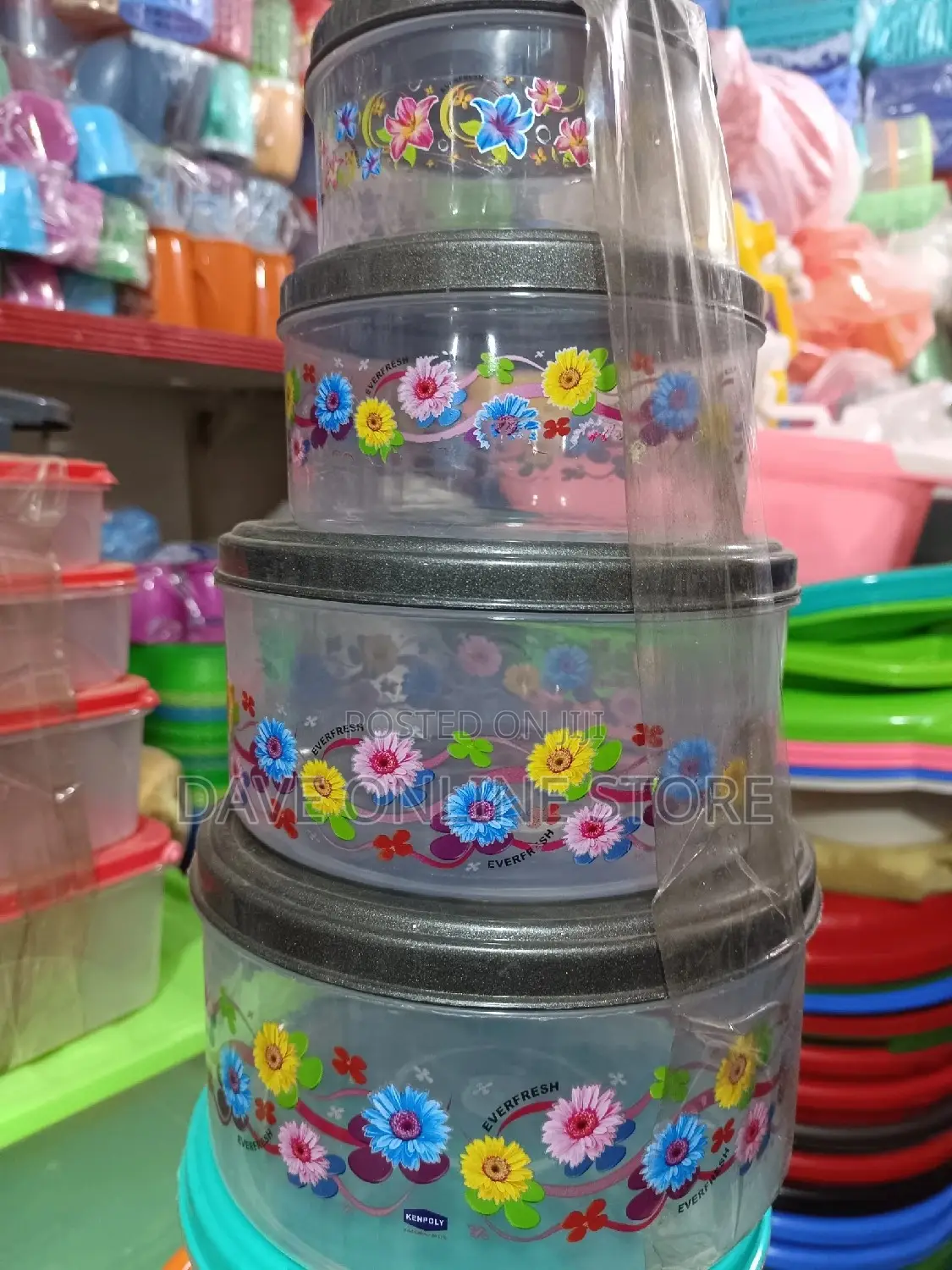 Plastic Food Storage Container Sets.