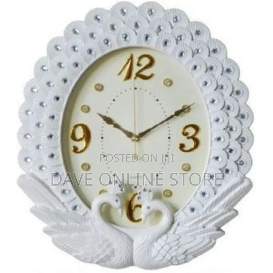 Peacock Silent Stylish Wall Clock –