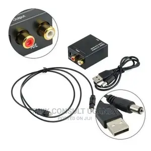 Photo - Digital Optical Toslink SPDIF Coax to Analog RCA Audio