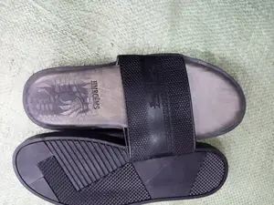 Slide Leather Sandals