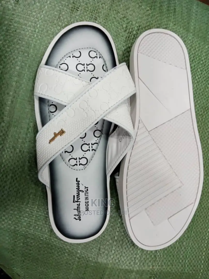Cross-Strap Sandals