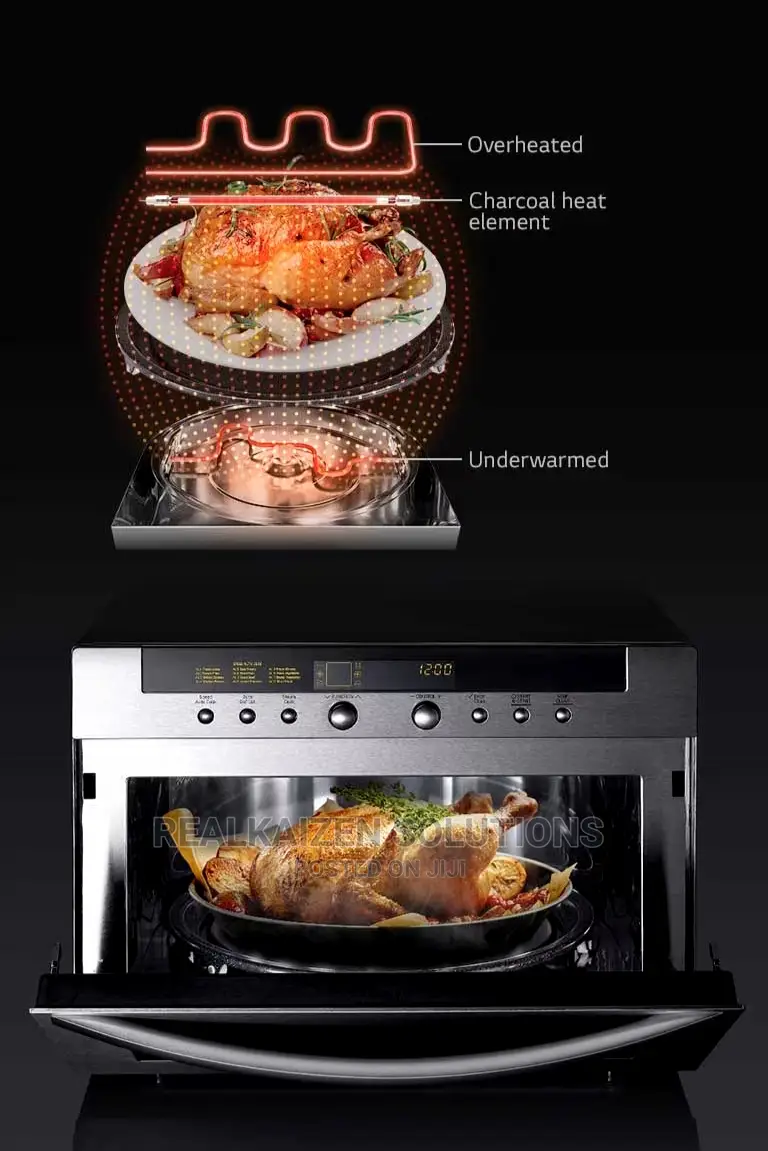 LG 38L Stainless Steel Solardom Convection Oven With Grill