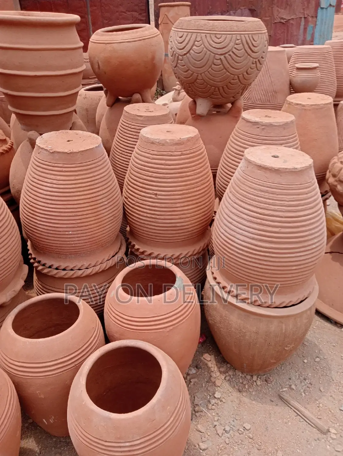 Nature(Clay Flower Pots)
