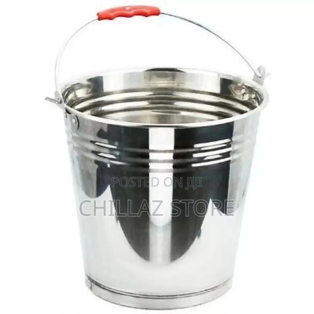 10L Stainless Steel Water, Milk Dairy Pail